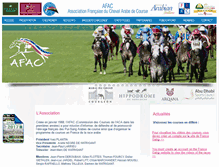 Tablet Screenshot of afac-france.com